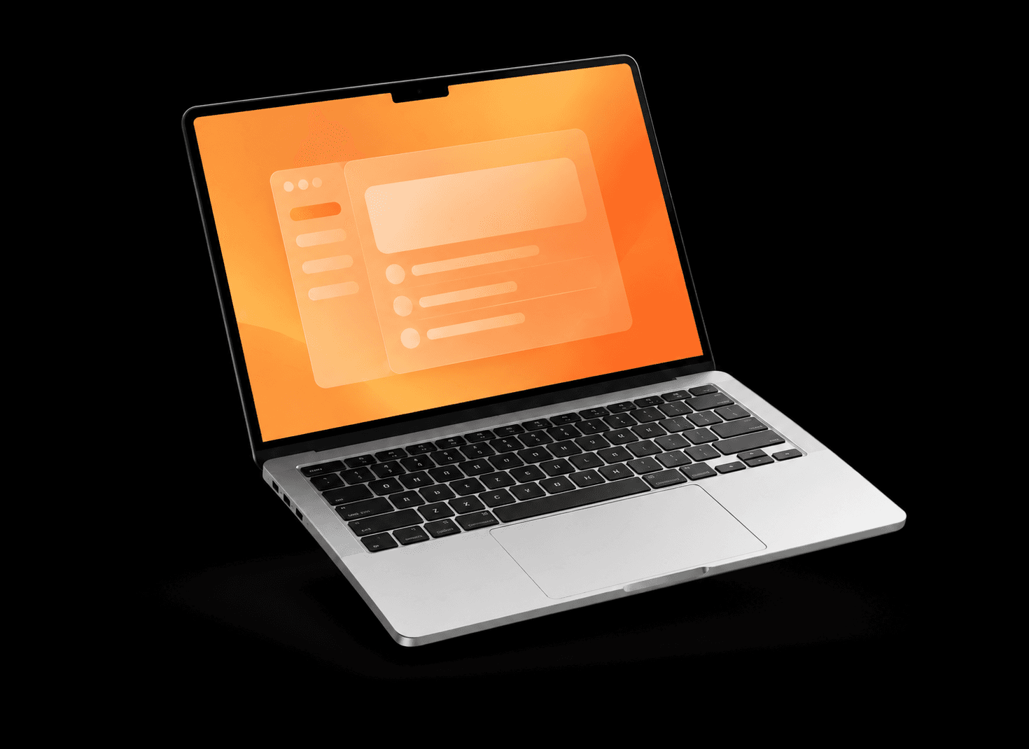 Laptop with the Synheart developer console open