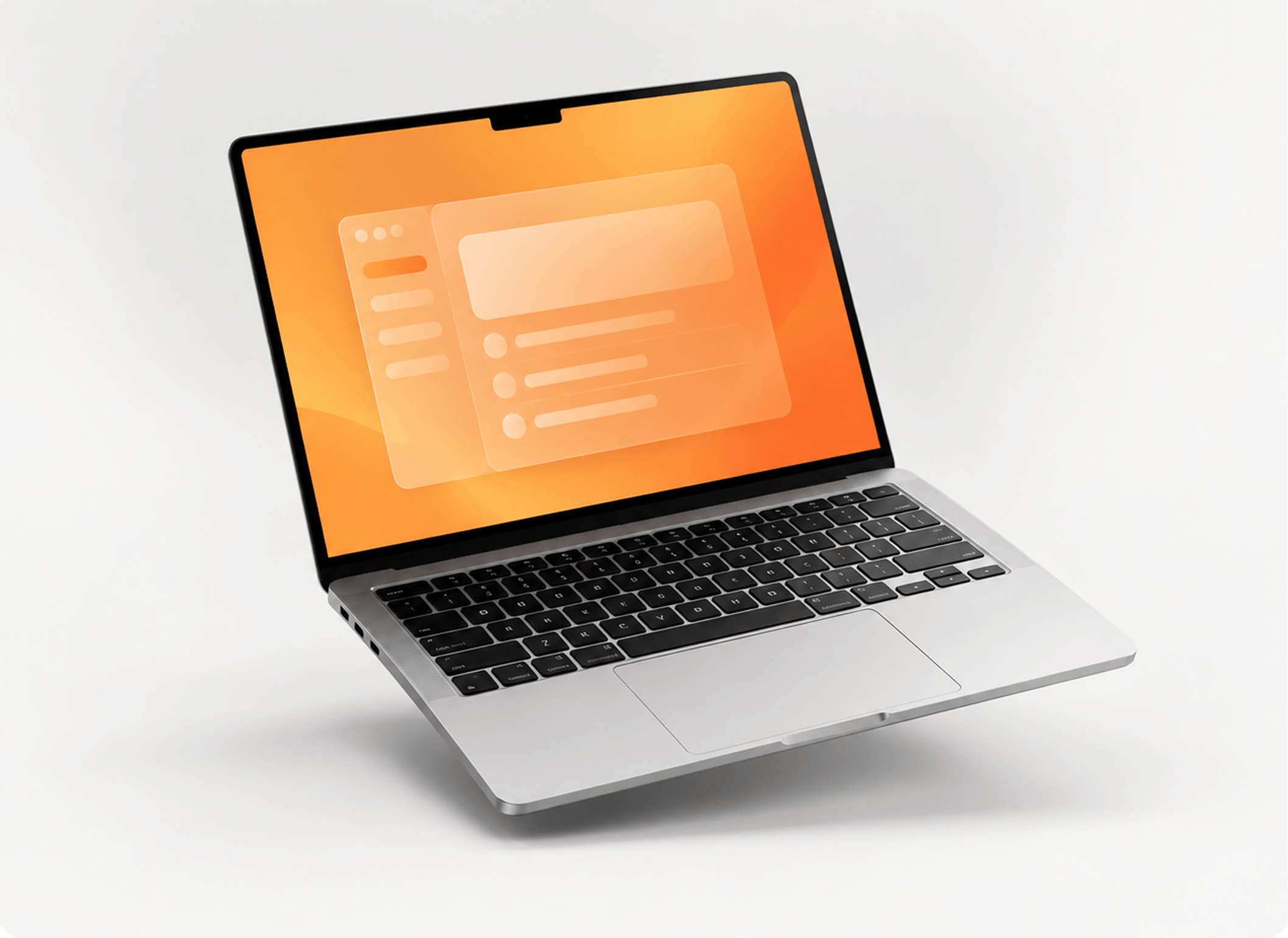 Laptop with the Synheart developer console open