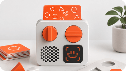 Game device with cards, for cognitive games