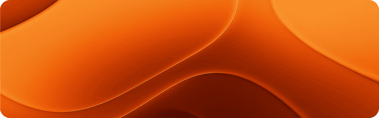 Abstract orange waves
